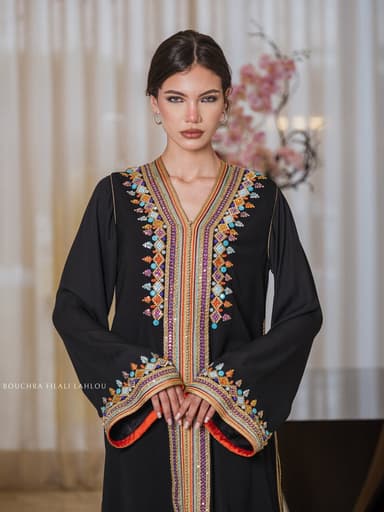 Ink Garden – One-Piece Kaftan