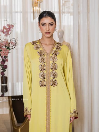 Primrose Trellis – One-Piece Kaftan