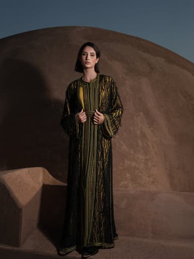 Onyx Serenade - Moroccan Kaftan