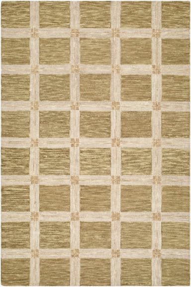 Quixabeira Modern Art Deco Handmade Area Rug