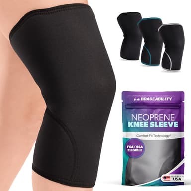Neoprene Knee Compression Sleeve for Arthritis Pain and Daily Support