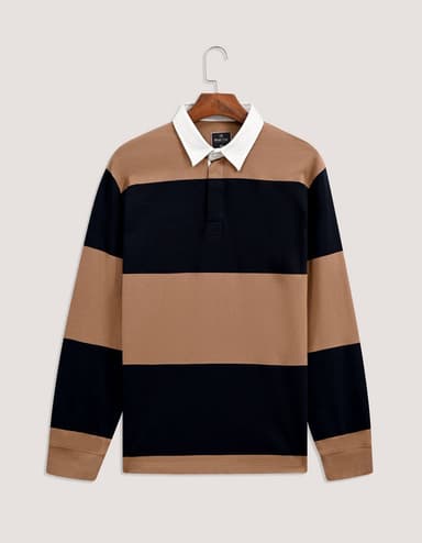 Regular Fit Cotton Rugby Polo