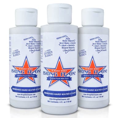 Hard Water Stain Remover - 4 Ounce (3 Pack) Best Hard Water Spot Remover