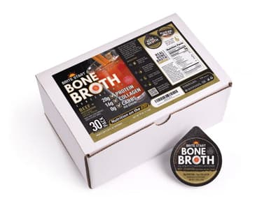 Beef Mushroom Bone Broth 30 Pack