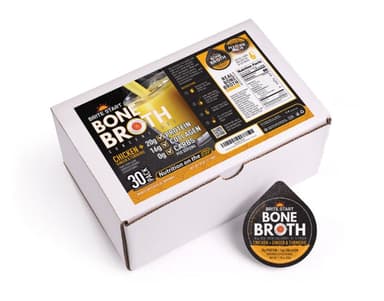 Chicken Ginger Turmeric Bone Broth 30 Pack