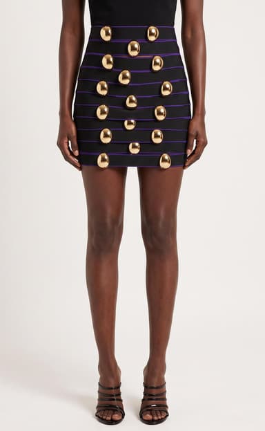 Golden Orb Banded Skirt