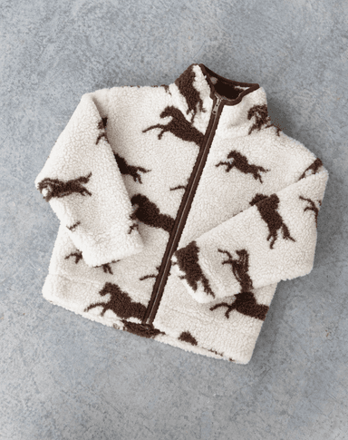 Kids Wild Horse Sherpa Jacket