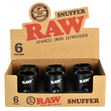 RAW Snuffer Advance Smoke Extinguisher 6Ct