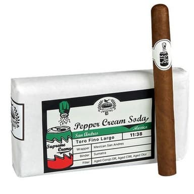Caldwell Lost &amp; Found Pepper Cream Soda San Andres Toro Fino Largo Cigars