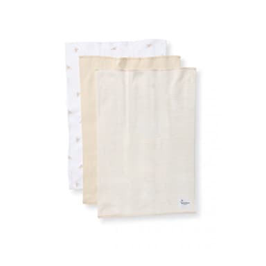 Golden Bee Organic Baby Burp Cloths Pack of 3