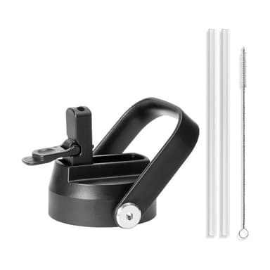 BUZIO Replacement Straw Cap for 2.2in Wide Mouth Water Bottles