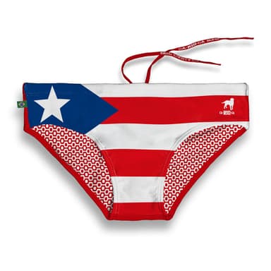 TEAM PUERTO RICO Flag Print Sunga