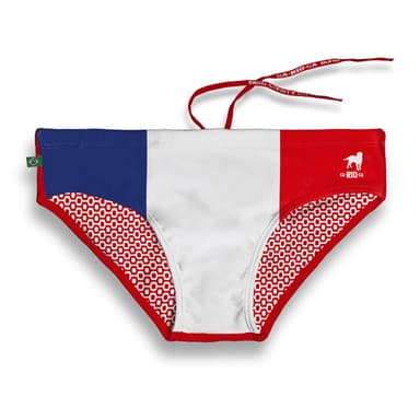 TEAM FRANCE Flag Print Sunga