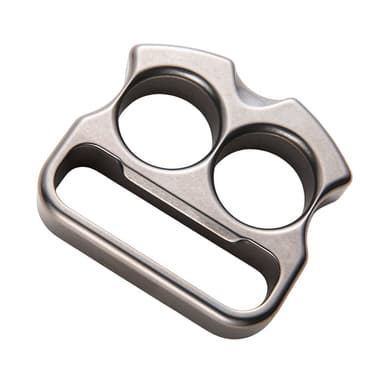 Titanium 2 Finger Knuckle Bottle Opener