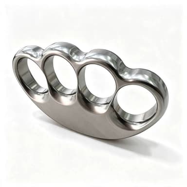 Patriot Solid TC21 Titanium Alloy Knuckle Duster