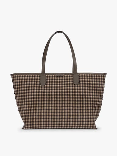 Colette 15" Laptop Tote in Brushed Flannel