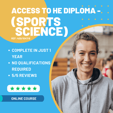 Online Access to Higher Education Diploma (Sports Science) Ref. 400/1047/8