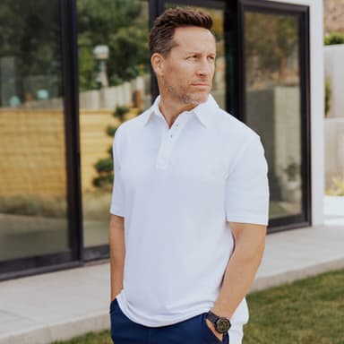Performance Jacquard Polo