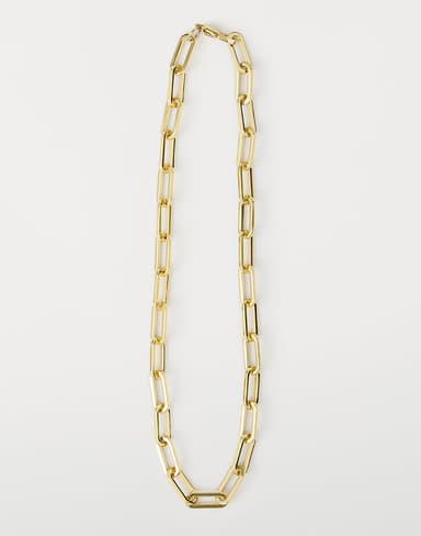 Paper Clip Chain Necklace