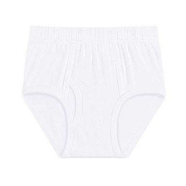 Boys White Fine Cotton Panty