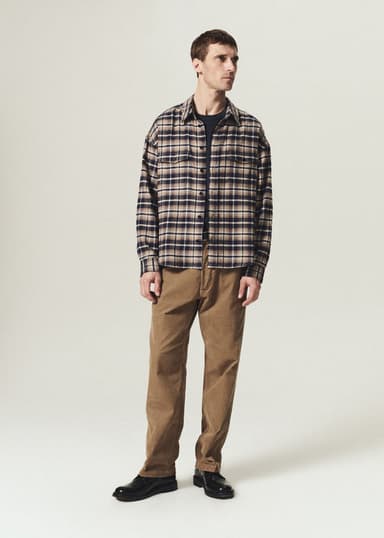 Belgian Corduroy Chino in Camel