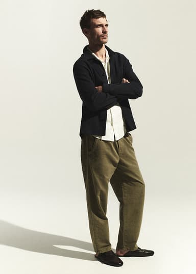 Relaxed Drawstring Pull On Pant in Bezal