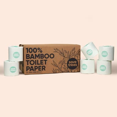 Extra-Soft Bamboo Toilet Paper in Bulk
