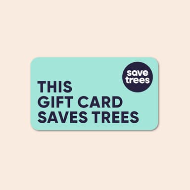 Save Trees Digital Gift Card