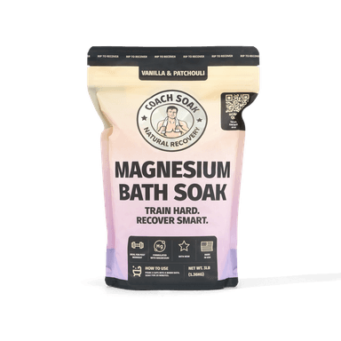 Coach Soak Magnesium Bath Soak – Vanilla & Patchouli with Vitamin C + MSM