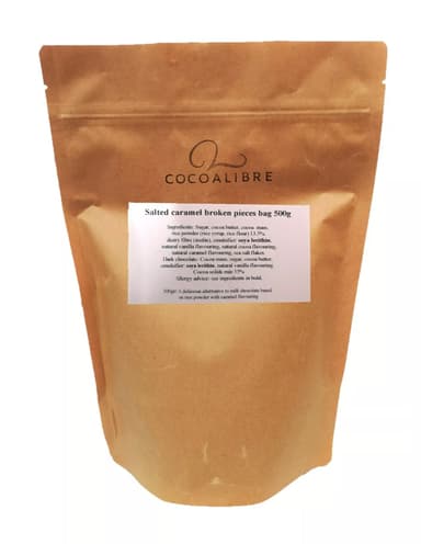 Salted Caramel Broken Pieces bag | 500g Dairy Free Vegan