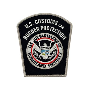 DHS CBP U.S. Customs and Border Protection Embroidered Armband Patch