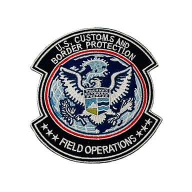 DHS CBP U.S. Customs and Border Protection Field Operations Embroidered Patch