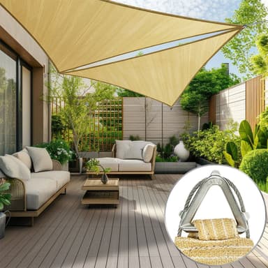 Colourtree Triangle Pro Ring Shade Sail