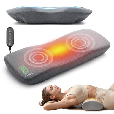 Portable 3-in-1 Back Massager with 3 Heat Levels for Office Chair - 1513