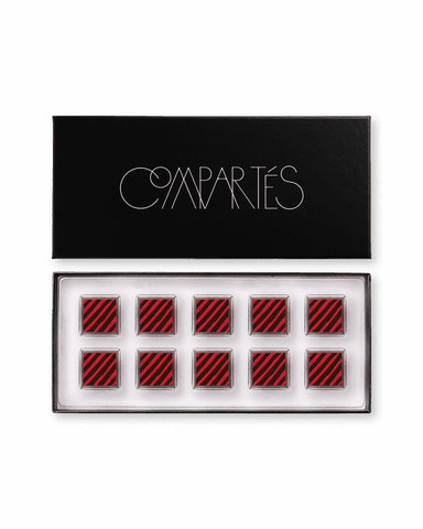 10 Piece Original Dark Chocolate Truffles Gift Box