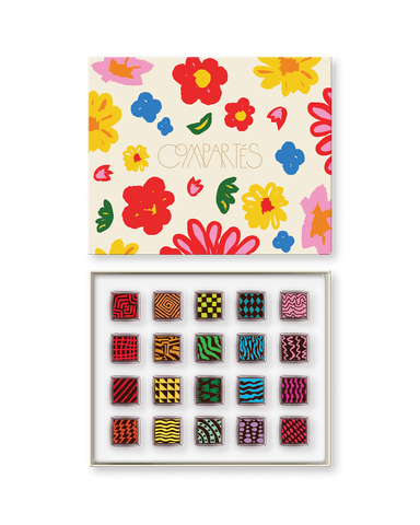 20 Piece Floral Signature Truffles Gift Box