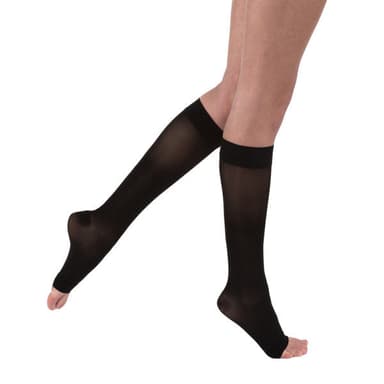 JOBST® UltraSheer Women's Knee High 15-20 mmHg, Open Toe | Clearance (Final Sale)