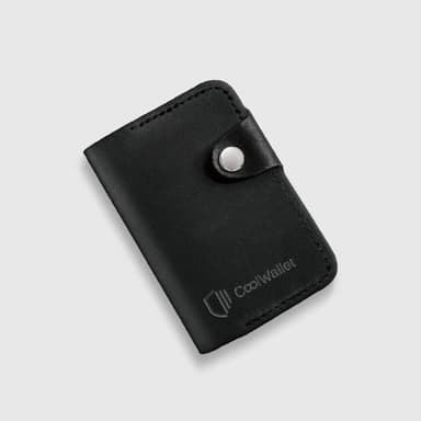 CoolWallet Precision Embossed Leather Card Holder
