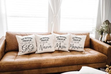 My Favorite People Call Me… Personalized Pillow Cover 18x18