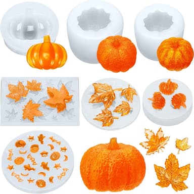 Halloween Resin Molds - set of 7