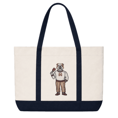 Mississippi State University Original Embroidered Tote Bag
