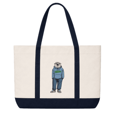 CSUMB Hoodie Embroidered Tote Bag