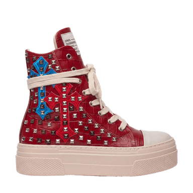 CALIPSO COCO - Red Cross Studs