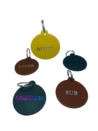Custom Round Keyring