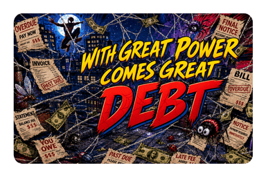 With great power, comes great debt