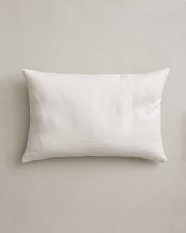 Heavyweight Linen Rectangular Cushion Cover - Ivory