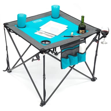 Folding Wine Table w/ Wine Glass Holders | All Colors