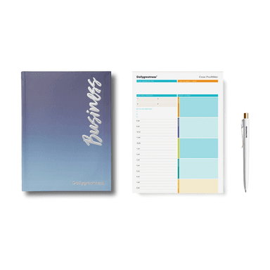 Bundle - Dailygreatness Business Undated, Deskpad, & Pencil
