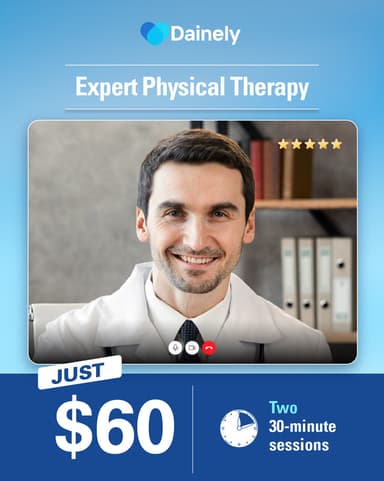 Dainely Virtual PT Consults – 2 Expert Sessions