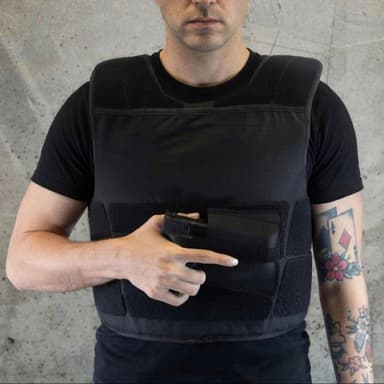 Velcro Holster Pocket for Ballistic Vests